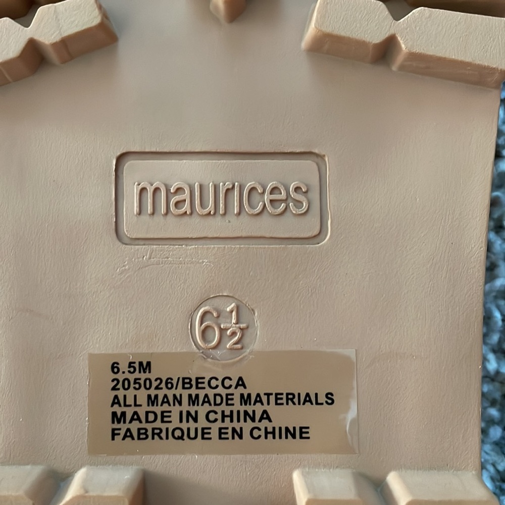 Maurices cross cross sandal - Picture 3 of 4